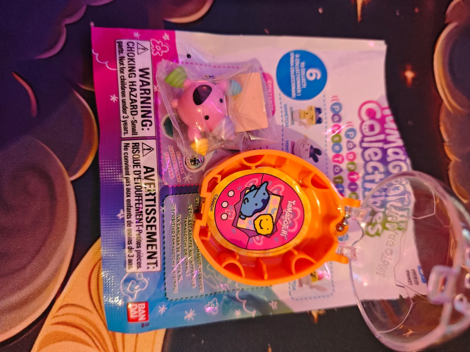 Coleccionables Tamagotchi tiempo de caca naranja - Figurina de pausa en el baño – photo 5